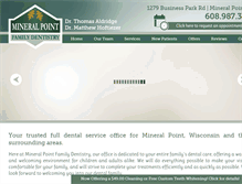 Tablet Screenshot of mpfamilydentistry.com